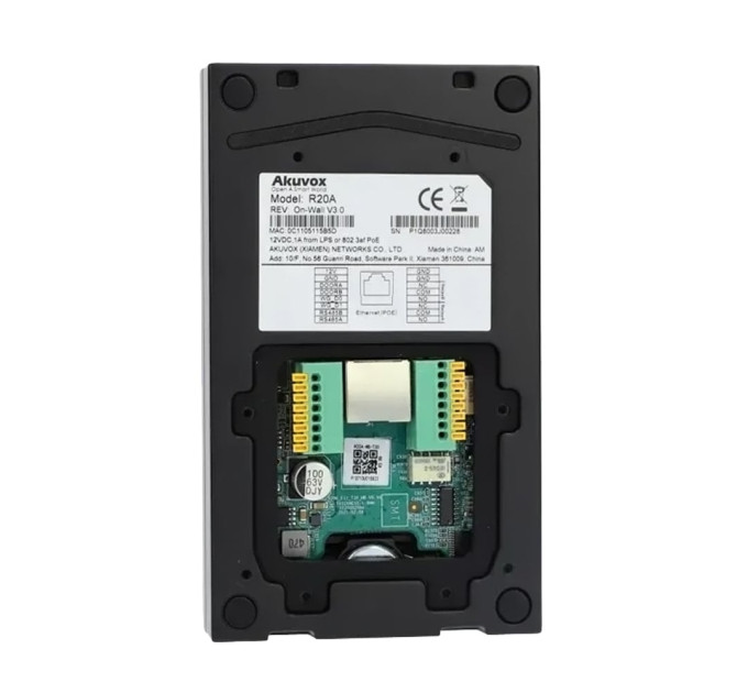 IP-відеопанель 2Mp Akuvox R20A SIP зі зчитувачем EM-Marine / Mifare / NFC