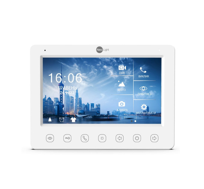 Видеодомофон KAPPA+ HD WHITE Neolight
