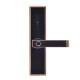 Замок биометрический автономный Trinix TRL-5109BTF Red Bronze Right с Bluetooth, считывателем отпечатков пальцев и карт Mifare