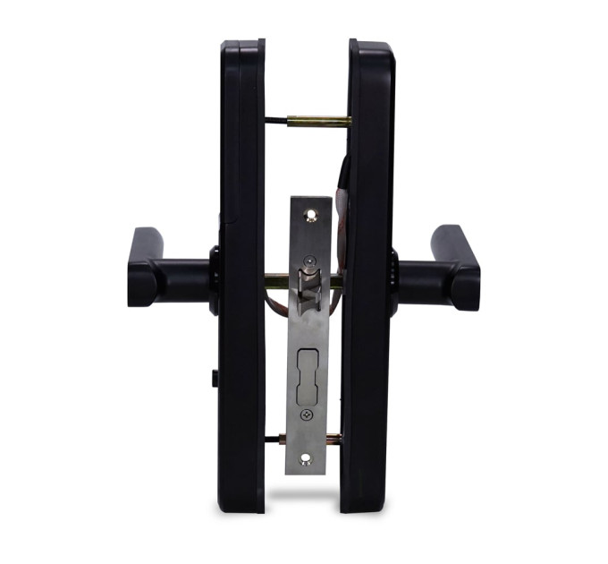Замок биометрический автономный Trinix TRL-5303BTF Black с Bluetooth, считывателем отпечатков пальцев и карт Mifare