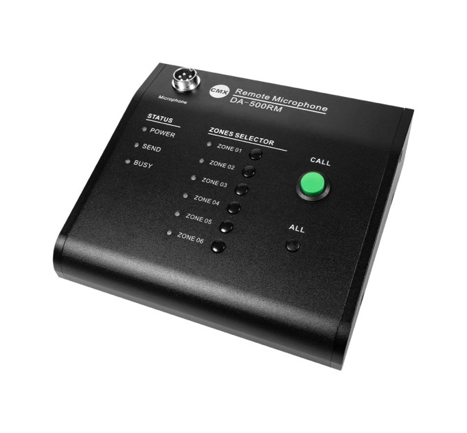 Микрофон выносной пейджинговый CMX DA-500RM, 6 зон