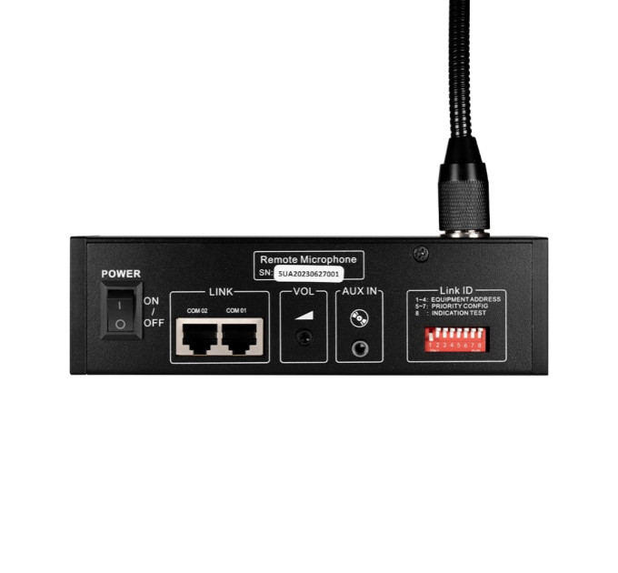 Микрофон выносной пейджинговый CMX DA-500RM, 6 зон