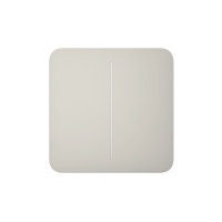 Кнопка Button (oyster/устричная) для LightSwitch SoloButton (2-gang) Ajax