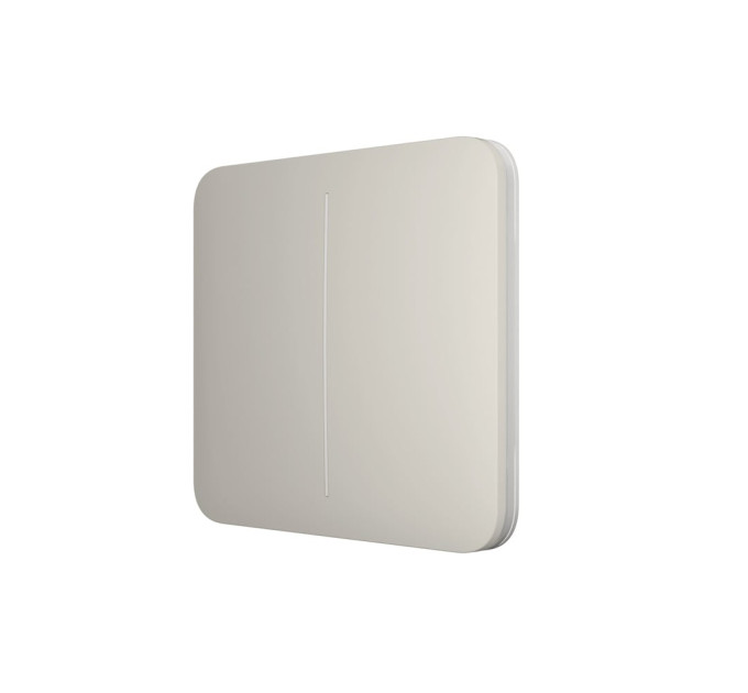 Кнопка Button (oyster/устрична) для LightSwitch SoloButton (2-gang) Ajax