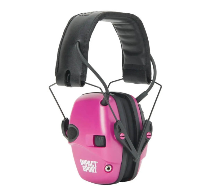 Активные защитные наушники Howard Leight Impact Sport R-02533 Youth/Adult Berry Pink Активные защитные наушники Howard Leight Impact Sport R-02533 Youth/Adult Berry Pink