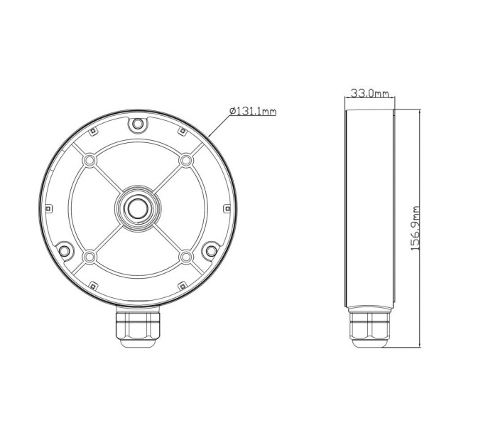 Коробка розподільна TVT TD-YXH0206
