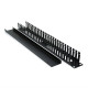 Кабельный органайзер с крышкой PiPo 19" 1U/24Port металл Q70