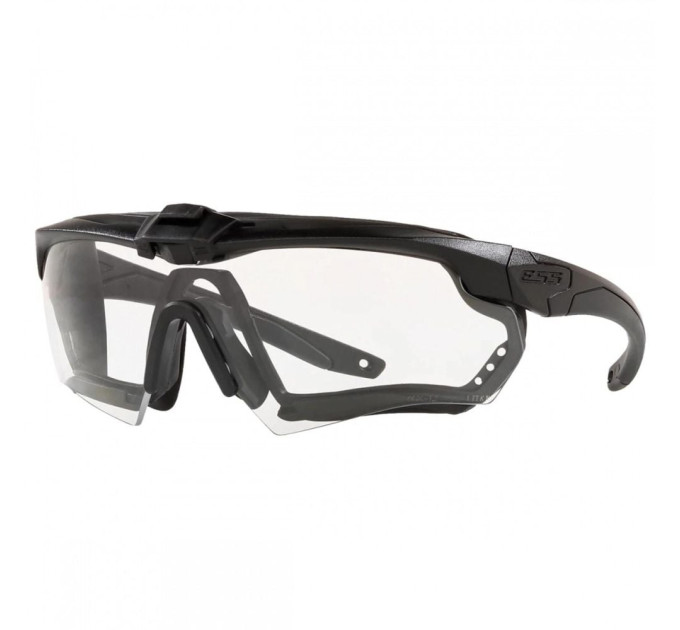 Защитные очки ESS Crossbow Response Clear с накладкой Защитные очки ESS Crossbow Response Clear с накладкой