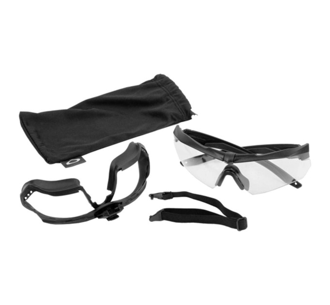 Защитные очки ESS Crossbow Response Clear с накладкой