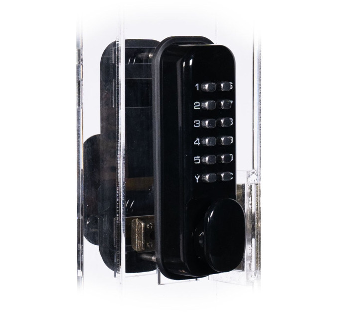 Замок механический кодовый Trinix TRL-6102MPW Black