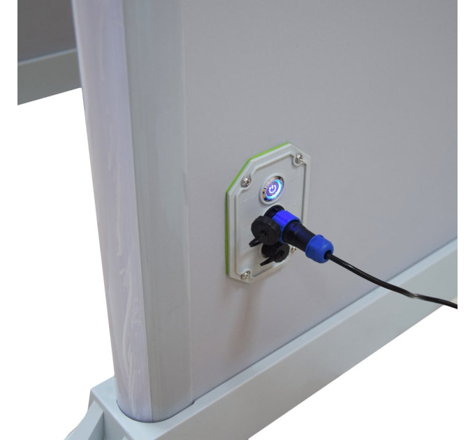 Арочний металодетектор ZKTeco ZK-D4330 (IP65) 8H Backup Battery вуличний, 33 зони детекції, з акумулятором