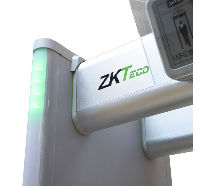 Арочний металодетектор ZKTeco ZK-D4330 (IP65) 8H Backup Battery вуличний, 33 зони детекції, з акумулятором