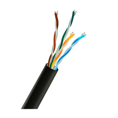 Кабель вита пара UTP CAT5E CCA 0.51mm LDPE Outdoor Trinix 305m Кабель вита пара UTP CAT5E CCA 0.51mm LDPE Outdoor Trinix 305m