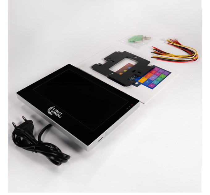 Відеодомофон 7" WiFi Tuya Light Vision SINGAPORE (AI) FHD Black