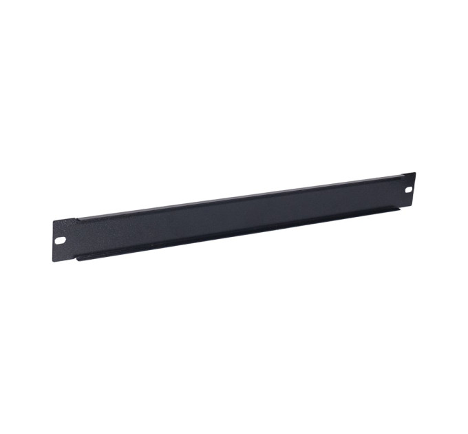 Панель/заглушка NVC-BP/1U Black для коммутационного шкафа 19"