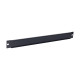 Панель/заглушка NVC-BP/1U Black для коммутационного шкафа 19"