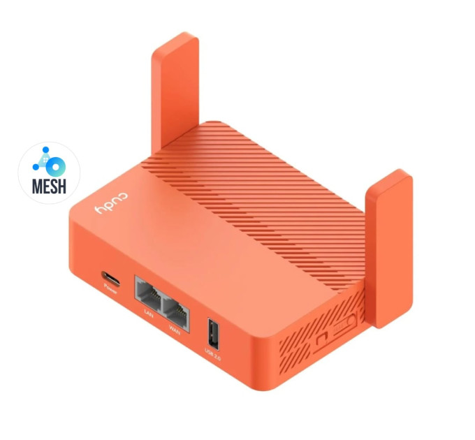 WiFi 5 Mesh-маршрутизатор Cudy TR1200 дводіапазонний портативний AC1200