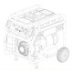 Генератор бензиновый 2.8 кВт EnerSol EPG-3200SEH с двигателем Honda GP-200