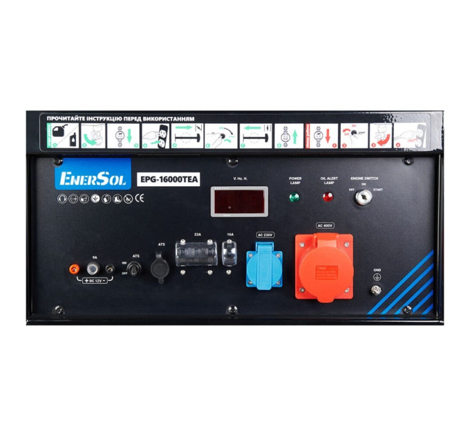 Бензиновый генератор 15 кВт EnerSol EPG-16000TEA