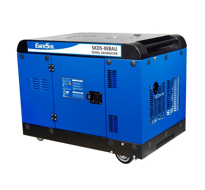 Генератор дизельний 7.5 кВт EnerSol SKD-8EBAU