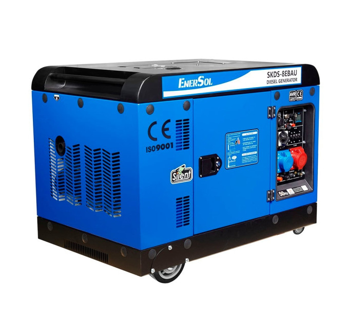 Генератор дизельний 7.5 кВт EnerSol SKD-8EBAU