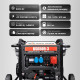 Генератор бензиновый трехфазный 5 кВт Bison BS6500-3