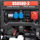 Генератор бензиновый трехфазный 5 кВт Bison BS6500-3