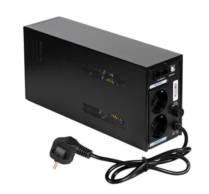 Джерело безперебійного живлення Kraft KRF-1200VA/720W(LED)LiFePO4 UPS