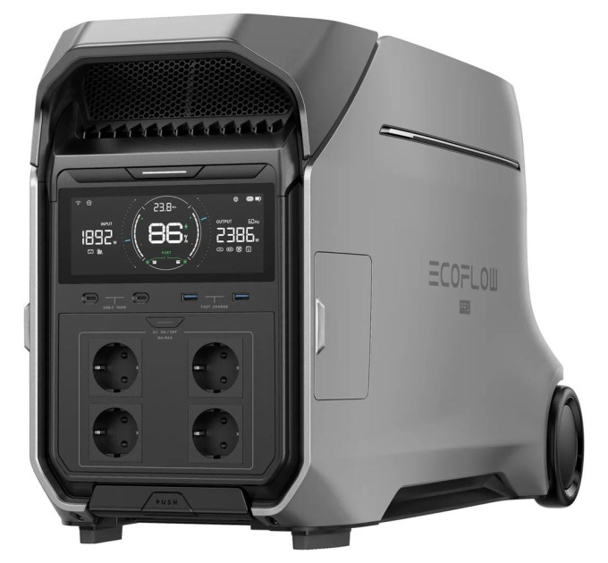 Портативная зарядная станция EcoFlow DELTA 3 PRO 4000 Вт 4096Wh Портативная зарядная станция EcoFlow DELTA 3 PRO 4000 Вт 4096Wh