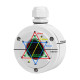 Монтажная коробка Light Vision VLC-05BXD(M), металл, 100*45 мм