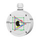 Монтажная коробка Light Vision VLC-06BXH(M), металл, 137*52 мм