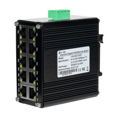 PoE-коммутатор 10-портовый E-LINK LNK-IMC010GP с 8 портами PoE