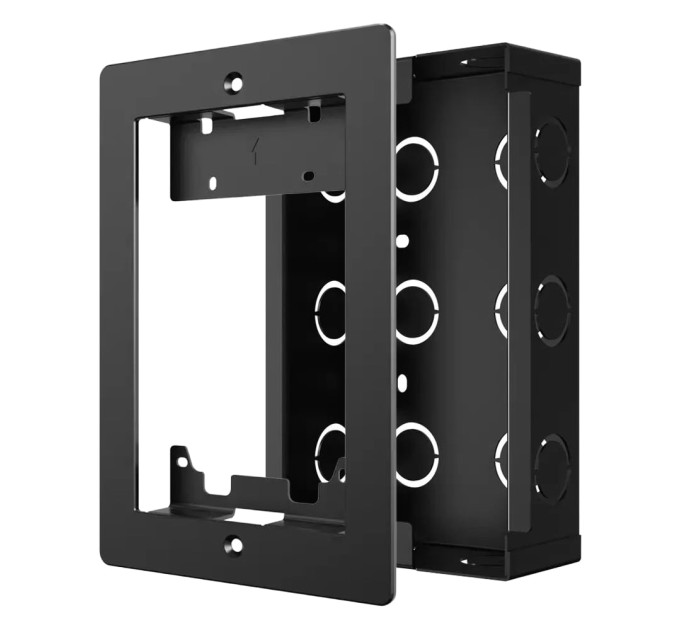 Монтажний комплект для врізного монтажу панелі виклику серії R25 Akuvox V2.0 Black