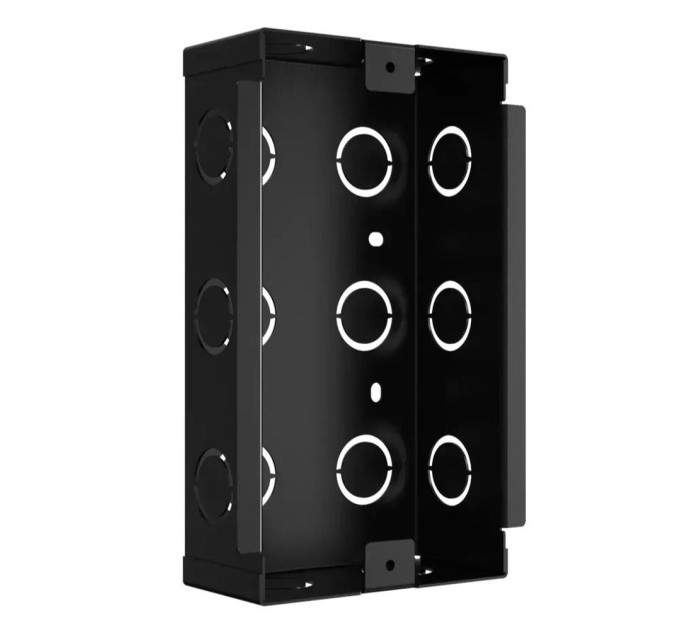 Монтажний комплект для врізного монтажу панелі виклику серії R25 Akuvox V2.0 Black