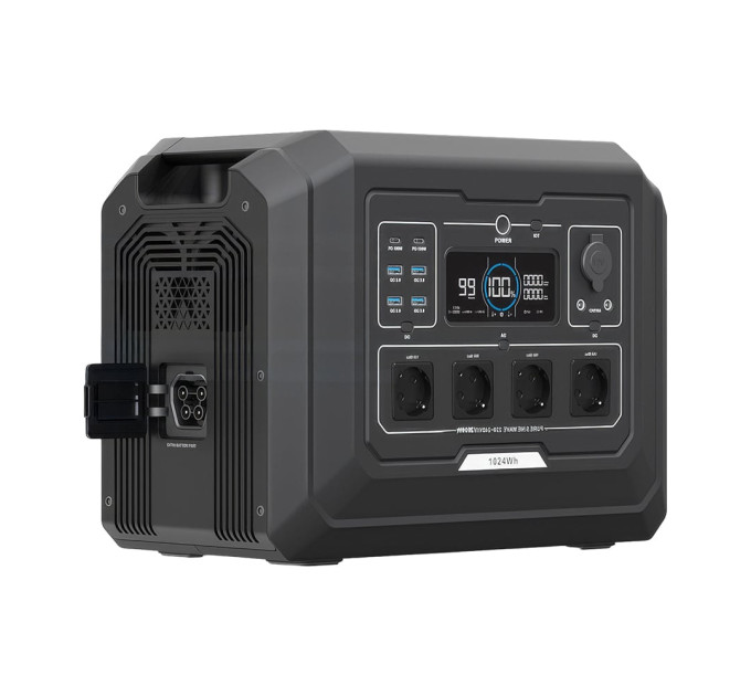 Портативна зарядна станція OUPES S1 2000W 1024Wh LiFePO4