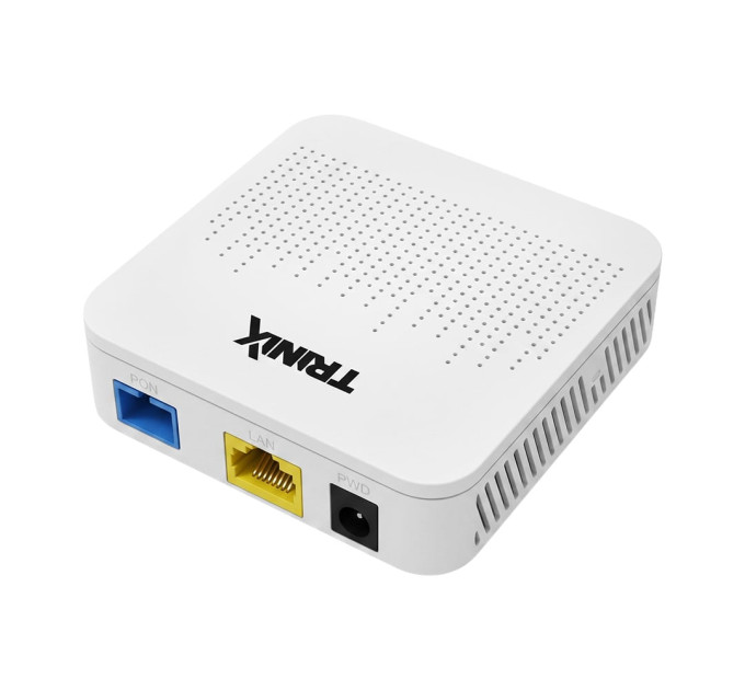 Абонентський оптичний термінал ХPON ONU GPON/EPON Trinix TRX-PG100 1 PON Port/1 Gigabit RJ45