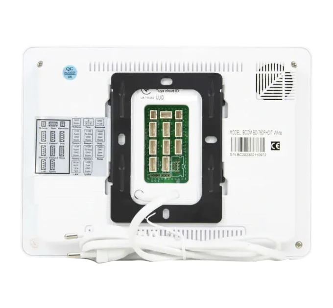 BCOM BD-760FHD/T White Видеодомофон