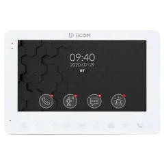 BCOM BD-780FHD White Відеодомофон BCOM BD-780FHD White Відеодомофон