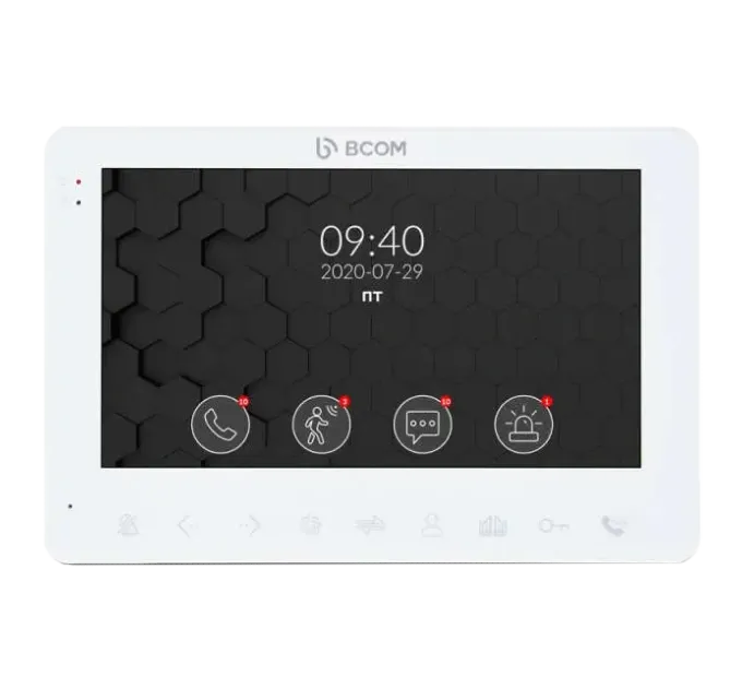 BCOM BD-780FHD White Видеодомофон