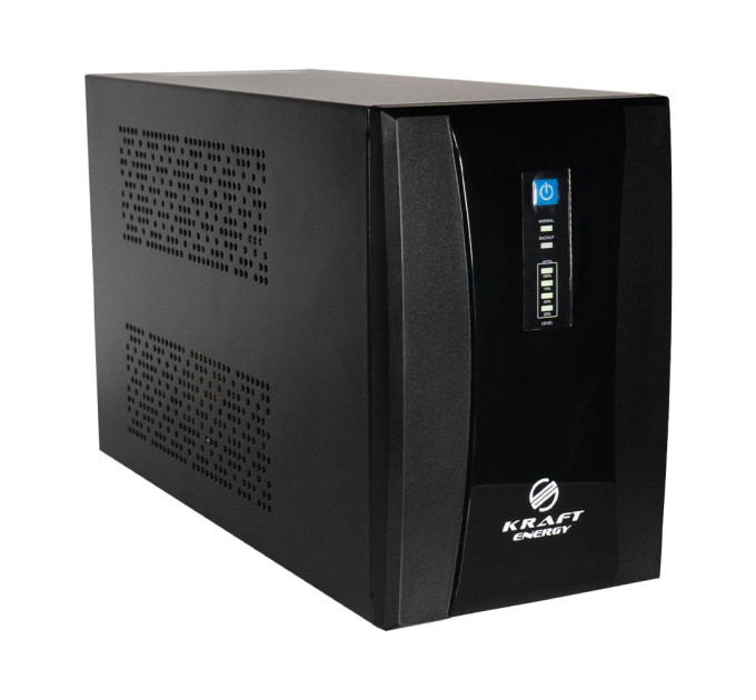 Источник бесперебойного питания KRF-1200VA/720W(LED) UPS Kraft