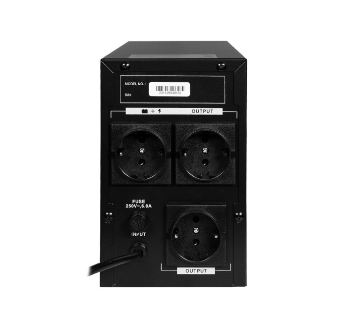 Источник бесперебойного питания KRF-1200VA/720W(LED) UPS Kraft