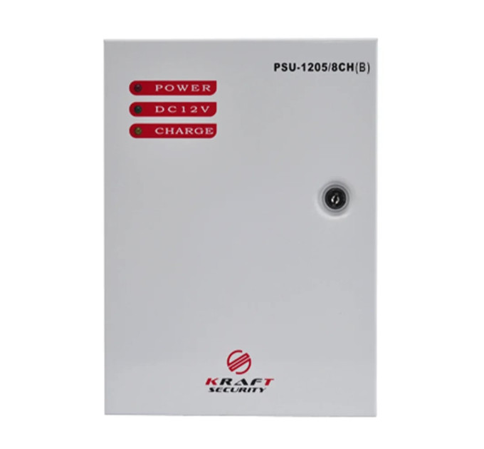 Источник бесперебойного питания Kraft PSU-1205/8CH(B)