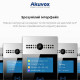 IP-видеопанель многоабонентская 2Mp Akuvox R28A с экраном 4.3" и считывателем EM-Marine/Mifare/NFC