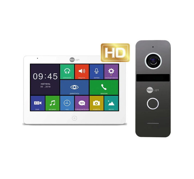 Комплект MEZZO HD / Solo FHD GRAPHITE Neolight