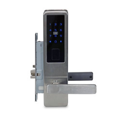 Замок электромеханический автономный Trinix TRL-5302BT Silver с Bluetooth и считывателем Mifare