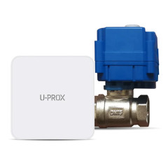 Комплект «антипотоп» ITV U-Prox Valve DN20 з електроклапаном перекриття води 3/4" та пристроєм керування клапаном