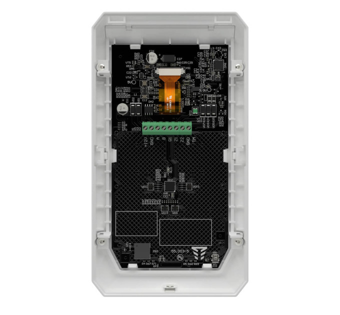 Клавіатура Tiras K-PAD OLED+ Black з OLED-дисплеєм та вбудованим зчитувачем NFC/Mifare