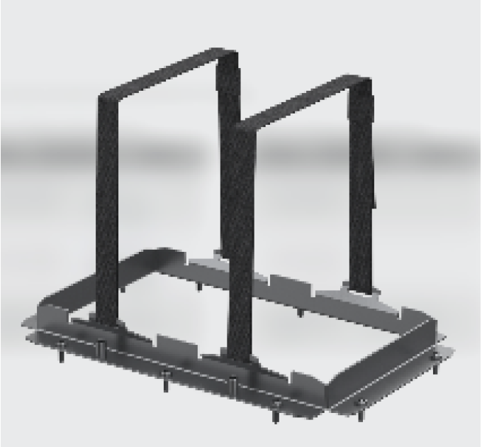 Крепление 2kWh LFP Battery Mounting Strap Крепление 2kWh LFP Battery Mounting Strap