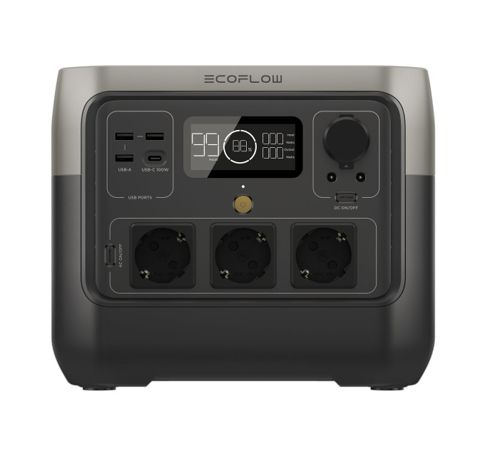 Портативная зарядная станция EcoFlow RIVER 2 Pro 800 Вт 768Wh Портативная зарядная станция EcoFlow RIVER 2 Pro 800 Вт 768Wh