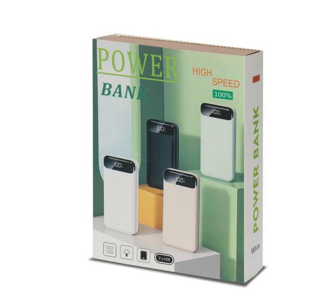 Повербанк 20000mAh Power Bank Kraft TPB-2020 Black 22.5W QC3.0